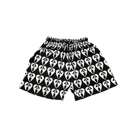 Love Is Psycho "horrOREO & Milk" Mesh Shorts